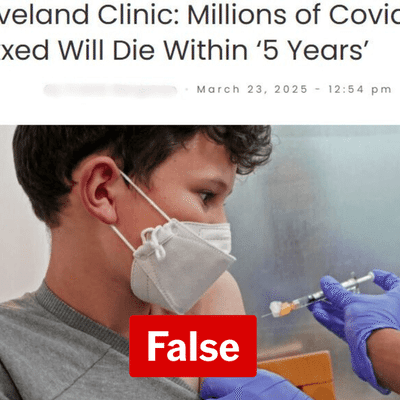 Myocarditis deaths claim is inflammatory nonsense