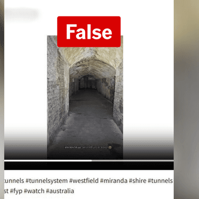 Sydney ‘secret tunnels' claim collapses under scrutiny