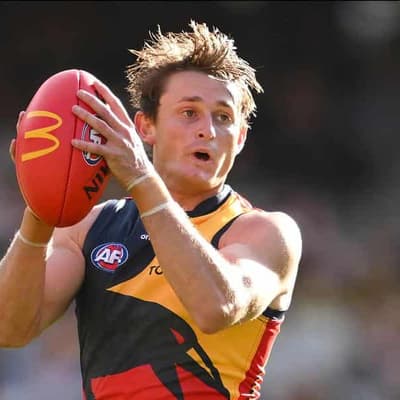 Crows lose key midfielder Crouch for at least a month