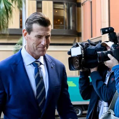 Feuding journo and veteran stare down over taped call