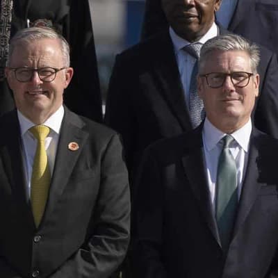 Albanese and UK PM Starmer discuss AUKUS submarine plan