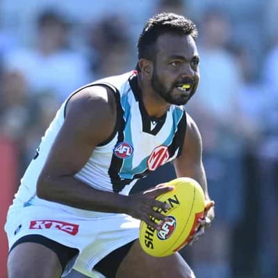 Port's Rioli apologises for message to Bulldogs player