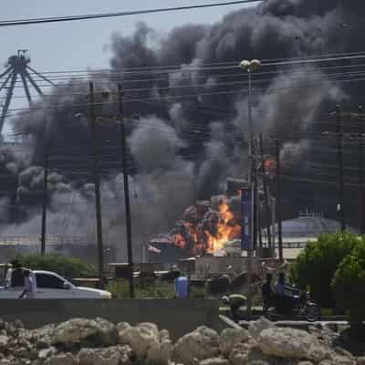 Explosions rock Port Sudan, army intercepts drones
