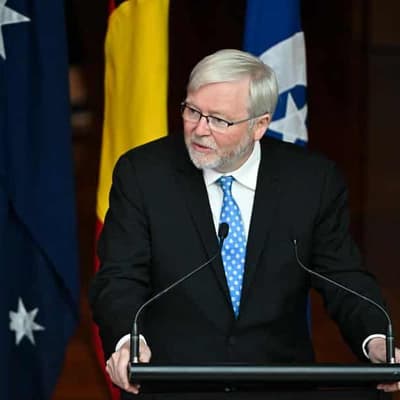 'Tax on Bluey': Rudd rips into Trump's film tariffs
