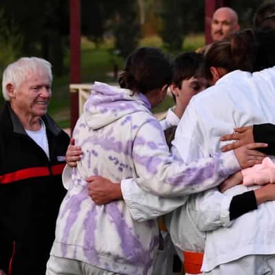 Town reels as grandmother faces court over boys' deaths