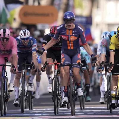 Groves fifth as Van Uden gains maiden stage win in Giro