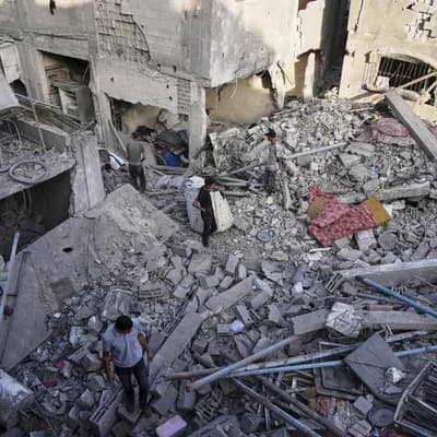 Israeli intensifies Gaza bombing as Trump visits region