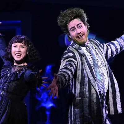 Eddie is Perfect as ghost with the most in Beetlejuice