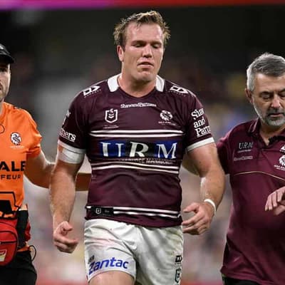 Head injury to NSW Origin skipper sours Manly's win