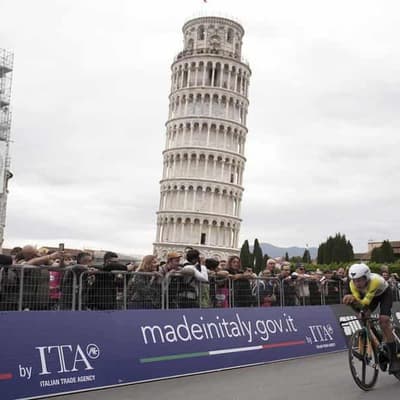 Time trial triumph just eludes Aussies in Giro d'Italia