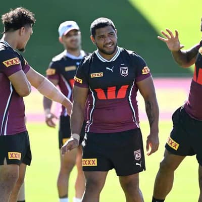 Maroons prop's Origin plea for refs to 'let it slide'