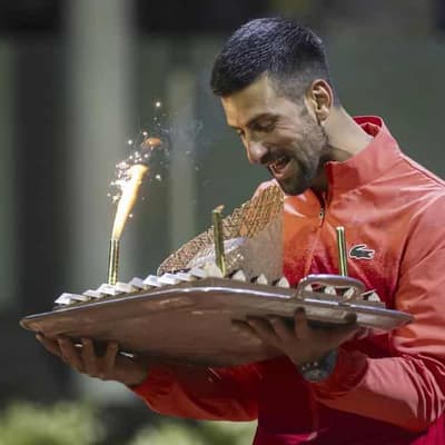 Djokovic enjoys fine 38th birthday gift with Geneva win