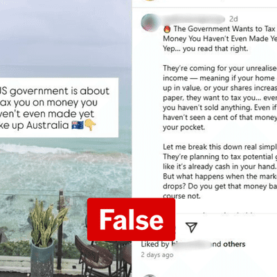 Labor's super tax proposal misrepresented as tax on all paper profits