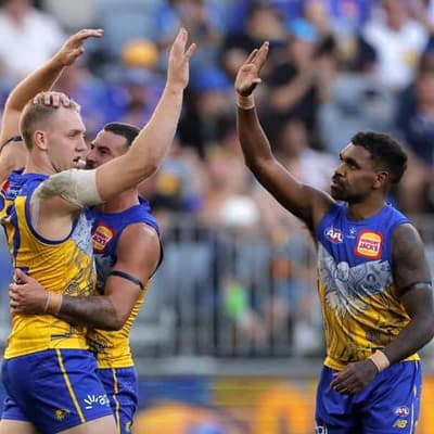 'This isn't a grand final win': Eagles get back to work