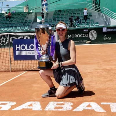 Joint is jumping as Aussie tennis teen wins first title