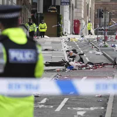 Four people injured in UK parade crash 'very, very ill'