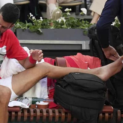 Djokovic wins to spoil emotional day for French tennis