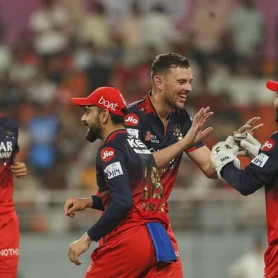 Hazlewood destroys Punjab as Bengaluru reach IPL final.
