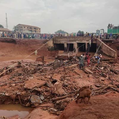 Death toll rises in Nigeria town submerged in floods