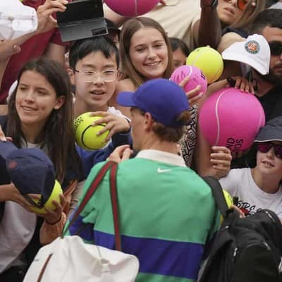 Sinner in the most devilish form at Roland Garros
