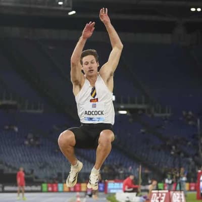 Aussie Adcock leaps to gold in Diamond League meet