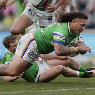 Milestone Papalii double lifts Raiders over Souths