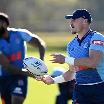 Angus Crichton calls out Maroons' team-list mind games