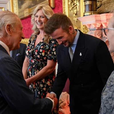 Arise at last, Sir David: Beckham humbled by knighthood