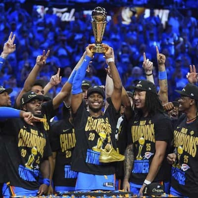Thunder cap off best season with NBA crown