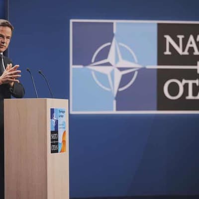 Leaders at historic NATO summit with unity on the line