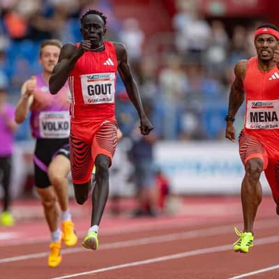 Australian teen Gout beats his own 200m national record
