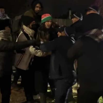 Arrests over Gaza protest at fighter jet-linked firm