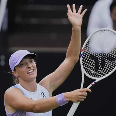 Perfect timing: Swiatek set for first grass-court title
