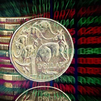 Aussie dollar hits seven-month high as shares flatline