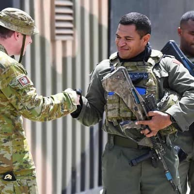 Fiji PM wants his citizens to fill Aussie defence ranks