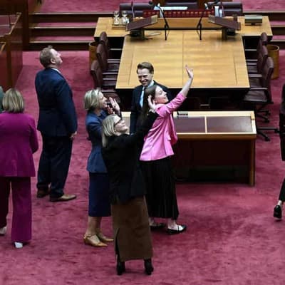 Freshman politicians go to first day of 'Senate school'