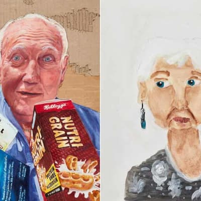 Precocious painters shine in Young Archie portrait wins