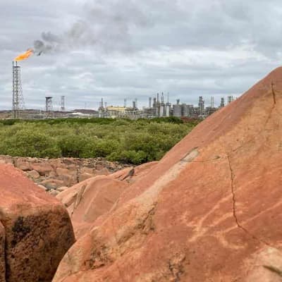 Evidence acidic pollution is damaging ancient rock art