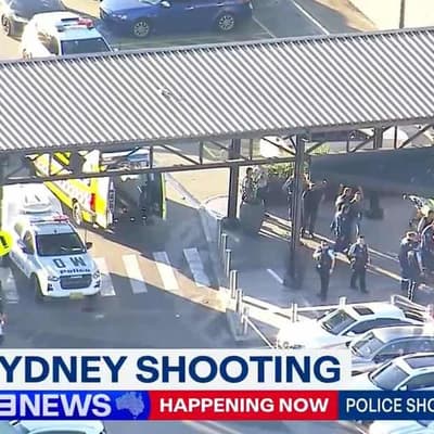 Man shot dead by police called to shopping centre brawl