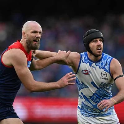 Kangaroos, Saints rucks face AFL bans over high contact
