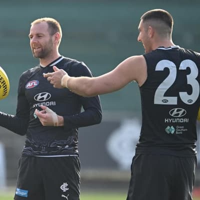 Hawks 'villains' out to spoil Blues' Docherty farewell