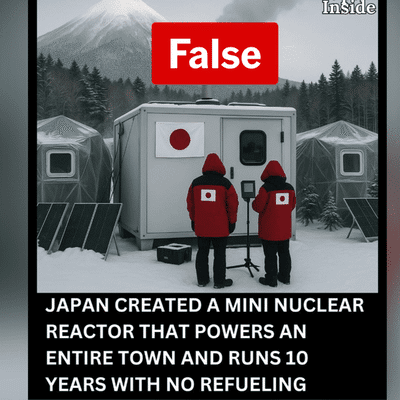 Facebook users in meltdown over false Japanese nuclear reactors claim