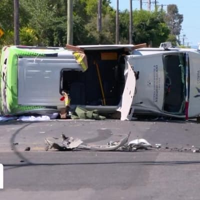 Driver jailed over 'tunnel vision' rural minibus crash