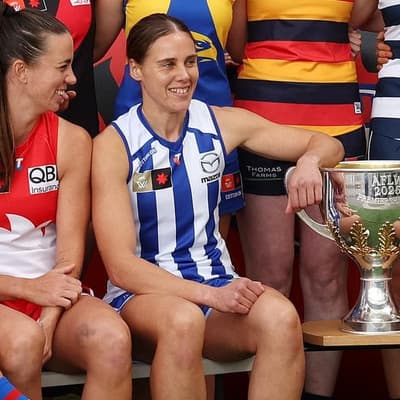 Bring it on: AFLW champions ready to be the hunted