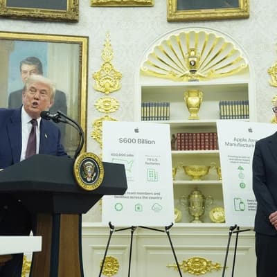 Trump says he plans 100pct tariff on computer chips