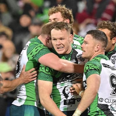 Raiders partying like it's 1990 after downing Manly