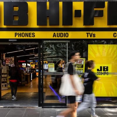 JB Hi-Fi boosts profits but shares slip on CEO exit