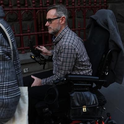 Wheelchair user walked naked before stabbing woman