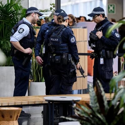 Man's 'bizarre' comments after airport gunshot fracas