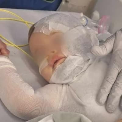 Mum's justice plea for coffee-attack baby as man found